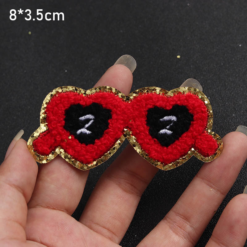 Wholesale DIY Cartoon Embroidered Towel Embroidery Patch
